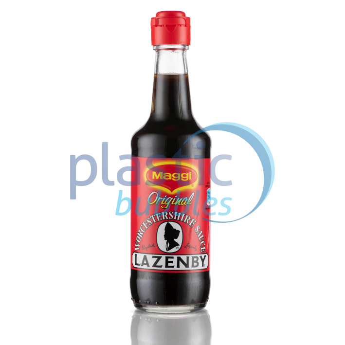Plastic Bubbles 24mm Lazenby Flip top cap - Red