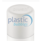 Plastic Bubbles 52 Aerosol cap white plush