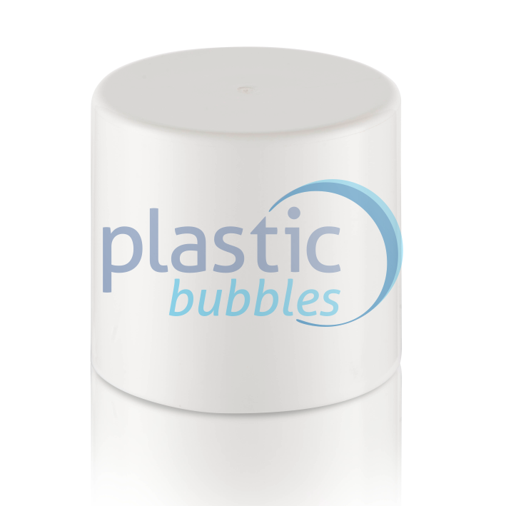 52 Aerosol cap white Plastic Bubbles 52 Aerosol cap white