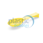 Plastic Bubbles 5ml yellow dosage spoon