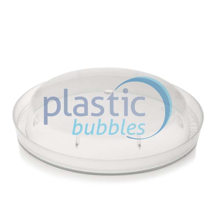 Plastic Bubbles Ice Cream Lids - cone Clear Natural