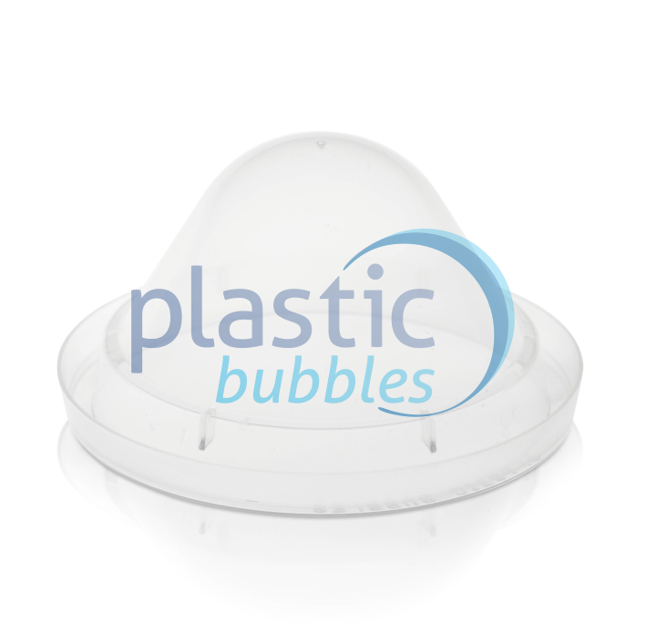 Plastic Bubbles Ice Cream Lids - dome