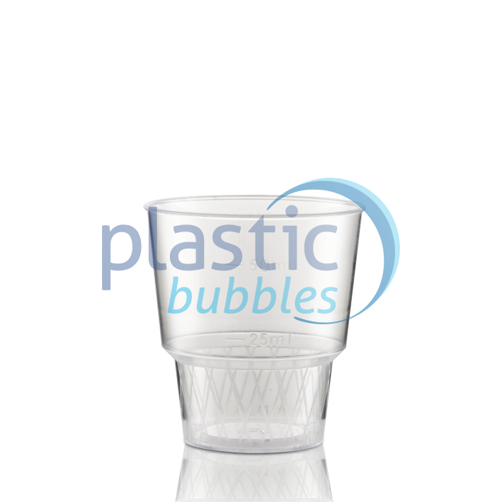 Plastic Bubbles Liquer cup