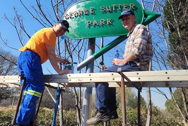 Plastic Bubbles George Sutter Park Clean up Community Project