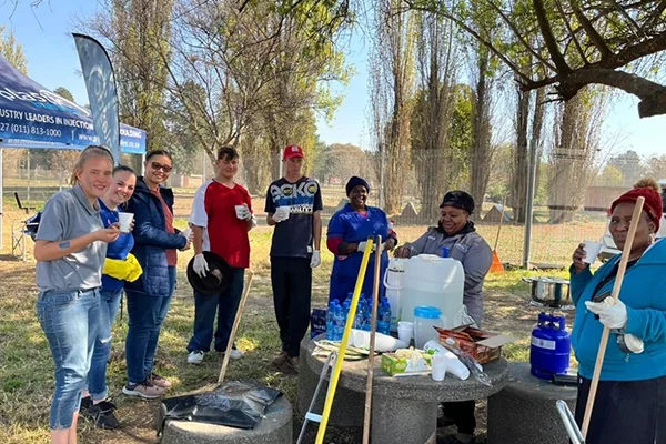 Plastic Bubbles George Sutter Park Clean up Community Project