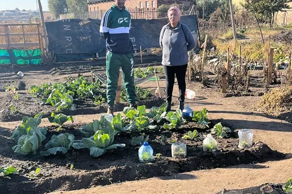 Plastic Bubbles Kwa Thema Community Garden Project Plastic Bubbles Kwa Thema Community Garden Project